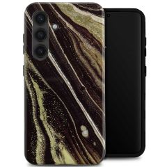 Selencia Coque arrière Vivid Samsung Galaxy S24 - Chic Marble