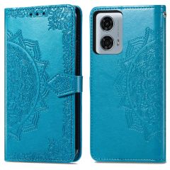 iMoshion Etui de téléphone portefeuille Mandala Motorola Moto G24 Power - Turquoise