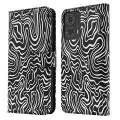 imoshion Étui de téléphone portefeuille Design Motorola Moto G24 Power - Black And White