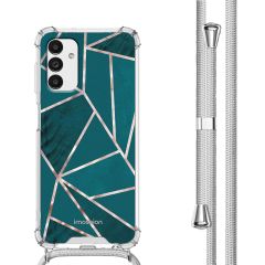 imoshion Coque Design avec cordon Samsung Galaxy A13 (5G) - Petrol Green Graphic