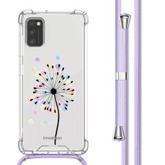 imoshion Coque Design avec cordon Samsung Galaxy A41 - Sandstone Dandelion