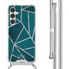 imoshion Coque Design avec cordon Samsung Galaxy S24 - Petrol Green Graphic