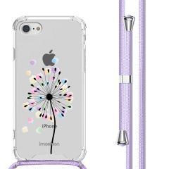 iMoshion Coque Design avec cordon iPhone SE (2022 / 2020) / 8 / 7 - Sandstone Dandelion