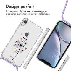 imoshion Coque Design avec cordon iPhone Xr - Sandstone Dandelion