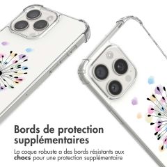 imoshion Coque Design avec cordon iPhone 15 Pro Max - Sandstone Dandelion