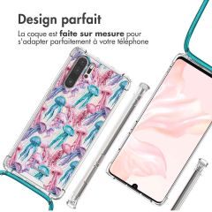 imoshion Coque Design avec cordon Huawei P30 Pro - Jellyfish Watercolor
