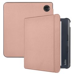 imoshion Slim Hard Sleepcover avec support Kobo Libra Colour - Rose Dorée