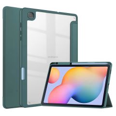 iMoshion Coque tablette rigide Trifold Samsung Galaxy Tab S6 Lite (2020-2024) - Vert