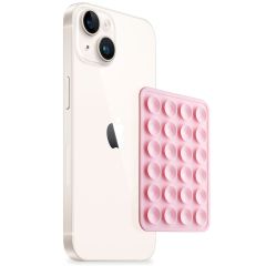 Selencia Pack de 2 Supports de téléphone à ventouse - Rose clair