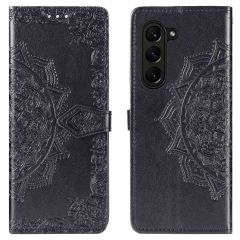 imoshion Etui de téléphone portefeuille Mandala Samsung Galaxy Z Fold 6 - Noir