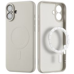 imoshion Coque Couleur avec MagSafe iPhone 16 Plus - Beige