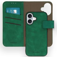 imoshion Etui de téléphone de luxe 2-en-1 amovible iPhone 16 - Vert foncé