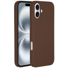 Accezz Coque Liquid Silicone avec MagSafe iPhone 16 - New Tea Brown