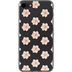 imoshion Coque Design iPhone SE (2022 / 2020) / 8 / 7 - Floral Peach