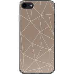 imoshion Coque Design iPhone SE (2022 / 2020) / 8 / 7 - Graphic Lines Beige