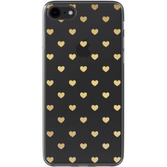 imoshion Coque Design iPhone SE (2022 / 2020) / 8 / 7 - Golden Hearts