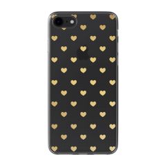 imoshion Coque Design iPhone SE (2022 / 2020) / 8 / 7 - Golden Hearts