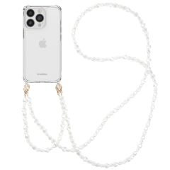 imoshion Coque avec dragonne + ﻿bracelet iPhone 13 Pro - Perles cœurs