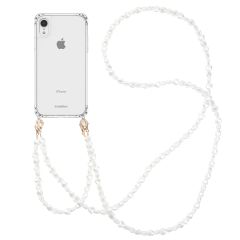 imoshion Coque avec dragonne + ﻿bracelet iPhone Xr - Perles cœurs