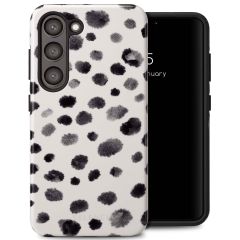 Selencia Coque arrière Vivid Samsung Galaxy S23  - Trendy Leopard