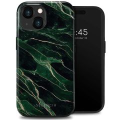 Selencia Coque arrière Vivid iPhone 15  - Chic Marble Quartz