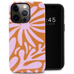 Selencia Coque arrière Vivid iPhone 13 Pro - Modern Bloom Pink