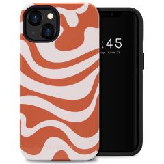 Selencia Coque arrière Vivid iPhone 13 - Dream Swirl Orange