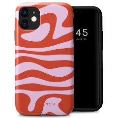 Selencia Coque arrière Vivid iPhone 11 - Dream Swirl Pink