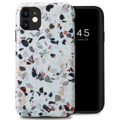 Selencia Coque arrière Vivid iPhone 11 - Chic Terazzo