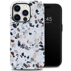 Selencia Coque arrière Vivid iPhone 14 Pro - Chic Terazzo