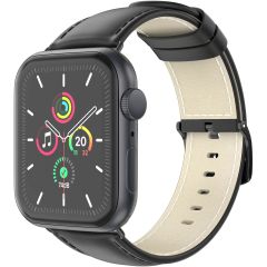 iMoshion Bracelet en cuir Classique Apple Watch Series 1-9 / SE - 38/40/41 mm - Noir