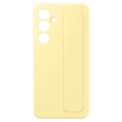 Samsung Coque arrière originale Standing Grip Galaxy S24 FE - Yellow