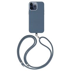 Coehl Coque Muse MagSafe avec cordon iPhone 15 Pro Max - Sapphire Blue