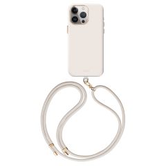 Coehl Coque Crème MagSafe avec cordon iPhone 15 Pro Max - Ivory