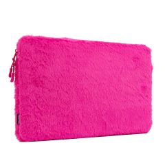 imoshion Pochette ordinateur Fluffy 13-14 pouces - Hot Pink