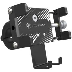 iMoshion Support de téléphone pour vélo iPhone 14 - Réglable - Universel - Aluminium - Noir