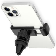 iMoshion Support de téléphone pour voiture Samsung Galaxy S10 Plus - Réglable - Universel - Grille de ventilation - Noir