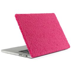 imoshion Teddy Hard Cover MacBook Air 13 pouces (2022) / Air 13 pouces (2024) M3 chip - A2681 / A3113 - Hot Pink
