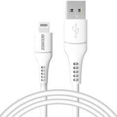 Accezz Câble Lightning vers USB iPhone Xs - Certifié MFi - 1 mètre - Blanc