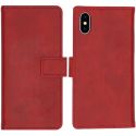 imoshion Étui de téléphone portefeuille Luxe iPhone Xs / X - Rouge