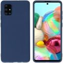 imoshion Coque Couleur Samsung Galaxy A71 - Bleu foncé