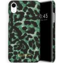 Selencia Coque Maya Fashion iPhone Xr - Green Panther