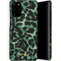 Selencia Coque Maya Fashion Samsung Galaxy S20 Plus - Green Panther