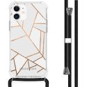 imoshion Coque Design avec cordon iPhone 12 Mini - White Graphic