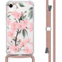 imoshion Coque Design avec cordon iPhone Xr - Fleur - Cherry Blossom