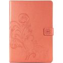 Coque Fleurs de Trèfle iPad 9 (2021) 10.2 pouces / iPad 8 (2020) 10.2 pouces / iPad 7 (2019) 10.2 pouces - Orange