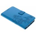 Etui de téléphone Fleurs de Trèfle Huawei 20 Pro - Turquoise