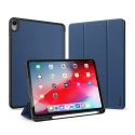 Dux Ducis Coque tablette Domo iPad Air 11 pouces (2024) M2 / Air 5 (2022) / Air 4 (2020) - Bleu foncé