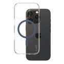 PanzerGlass Coque CARE Urban Combat MagSafe iPhone 16 Pro- Transparent / Bleu