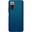 Nillkin Coque Super Frosted Shield Xiaomi Redmi Note 10 Pro - Bleu